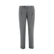 Berwich Slim-fit Trousers Gray, Herr