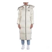 Calvin Klein Winter Jackets Beige, Dam