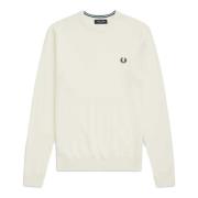 Fred Perry Sweatshirts White, Herr