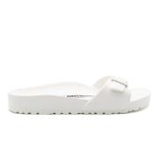 Birkenstock Slippers Madrid Vit White, Dam