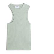 Axel Arigato Skopa Asymmetrisk Tank Top Green, Dam