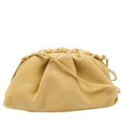 Bottega Veneta Vintage Pre-owned Laeder necessrer Yellow, Dam