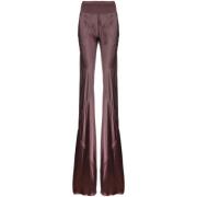 Rick Owens Wide Trousers Purple, Dam