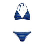 Balmain Vändbar bikini Blue, Dam