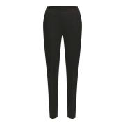 Deha Wide Trousers Black, Dam