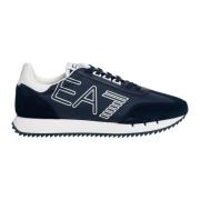 Emporio Armani EA7 Vintage Sneakers Blue, Herr