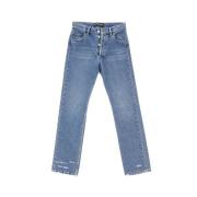 Balenciaga Vintage Pre-owned Bomull jeans Blue, Dam