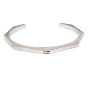 Fendi Vintage Pre-owned Metall armband Gray, Dam