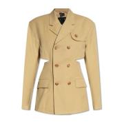 R13 Bomull trenchcoat Beige, Dam