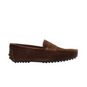 Ctwlk. Snygga Grenoble Loafers för Män Brown, Herr