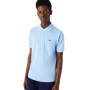 Lacoste Herr Kortärmad Pikétröja Blue, Herr