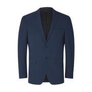 Selected Homme Blazers Blue, Herr