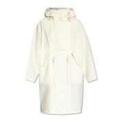 Jil Sander Huva parka White, Dam