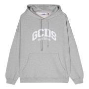 Gcds Hoodies Gray, Herr