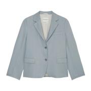 Marc O'Polo Klassisk Blazer Regular Cut Blue, Dam