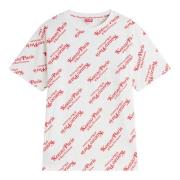 Kenzo Vit Monogram Oversize Tee White, Herr