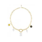 Maison Irem Necklaces Yellow, Dam