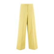 Fabiana Filippi Wide Trousers Green, Dam