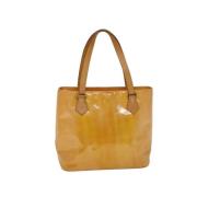 Louis Vuitton Vintage Pre-owned Laeder handvskor Orange, Dam