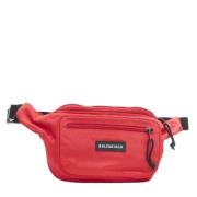 Balenciaga Vintage Pre-owned Nylon balenciaga-vskor Red, Dam