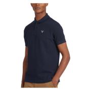 Barbour Polo Shirts Blue, Herr