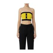 Elisabetta Franchi Snygg Fascia Hårband Yellow, Dam