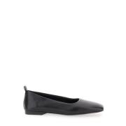 Vagabond Shoemakers Svarta Läderplatta Skor Delia Black, Dam