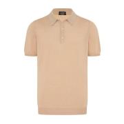 Kiton Polo Shirts Beige, Herr