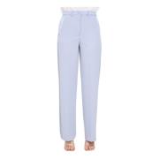 ViCOLO Cropped Trousers Blue, Dam