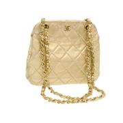 Chanel Vintage Pre-owned Laeder chanel-vskor Yellow, Dam