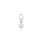 Sif Jakobs Jewellery Silver Hoop Charm Hänge Gray, Dam