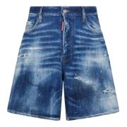 Dsquared2 Denim Shorts Blue, Herr