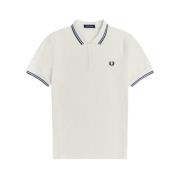 Fred Perry Polo Shirts White, Herr