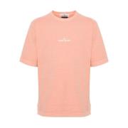 Stone Island T-Shirts Pink, Herr