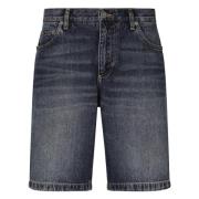 Dolce & Gabbana Denim Shorts Black, Herr