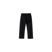 Nudie Jeans Trousers Black, Herr