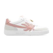 Palm Angels Universitetssneakers White, Dam