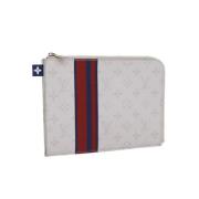 Louis Vuitton Vintage Pre-owned Canvas louis-vuitton-vskor White, Dam