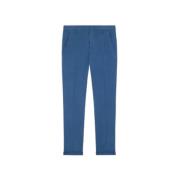 Dondup Slim Chino Gabardine Byxor Blue, Herr