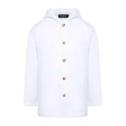 Kiton Hoodies White, Herr