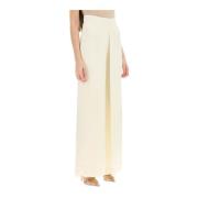 MVP wardrobe Wide Trousers Beige, Dam