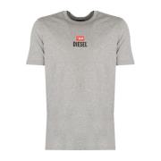 Diesel T-Shirts Gray, Herr