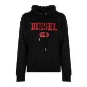 Diesel Sweatshirts Black, Herr