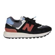 New Balance Svarta 574 Sneakers Black, Herr