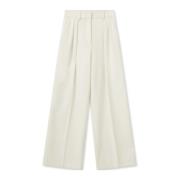 MOS Mosh Wide Trousers Beige, Dam