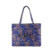 A.p.c. Pre-owned Tote Bags Blue, Dam