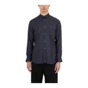 Comme des Garçons Cupro Skjorta Blue, Herr