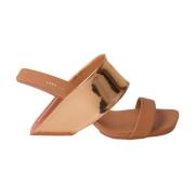 United Nude Heeled Mules Yellow, Dam