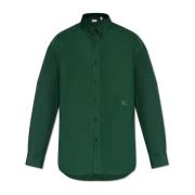 Burberry Broderad skjorta Green, Herr