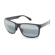 Maui Jim Svarta solglasögon för vardagsbruk Black, Unisex